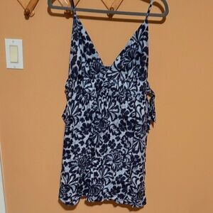 Aerie Navy Floral Camisole
